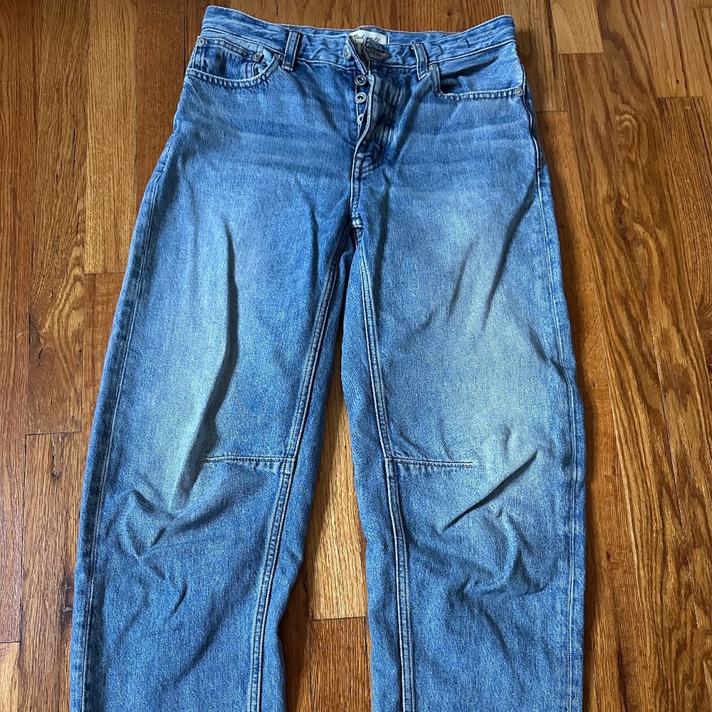Madewell Barrel Jeans